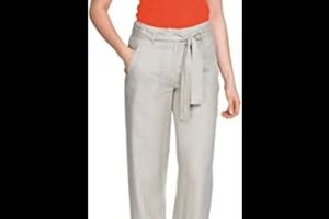 Long Tall Sally Wide Leg Linen Trouser